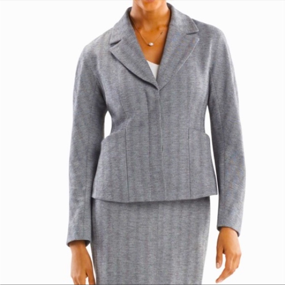 MM Lafleur Gray Women's Blazer Jacket